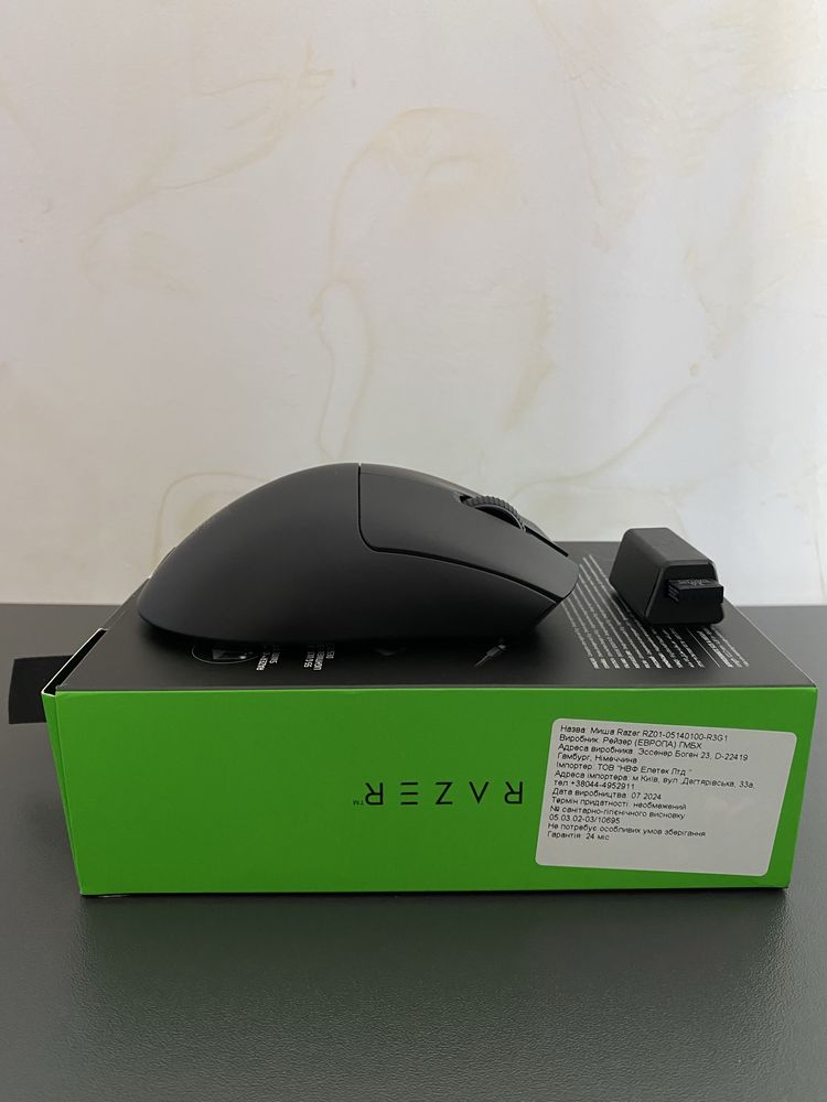 Продам мишку Razer DeathAdder V3 Hyperspeed (НОВА, ГАРАНТІЯ)