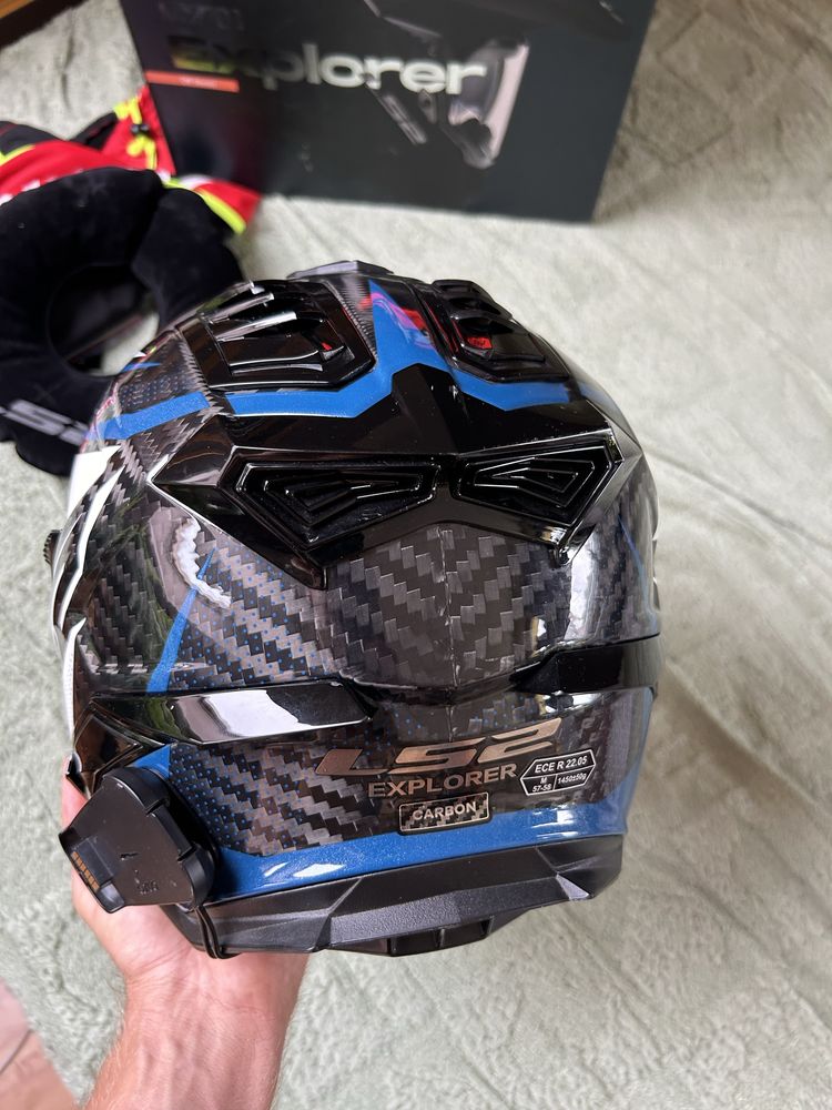 Kask LS2 MX701 Explorer Carbon rozmiat M 57/58 cm