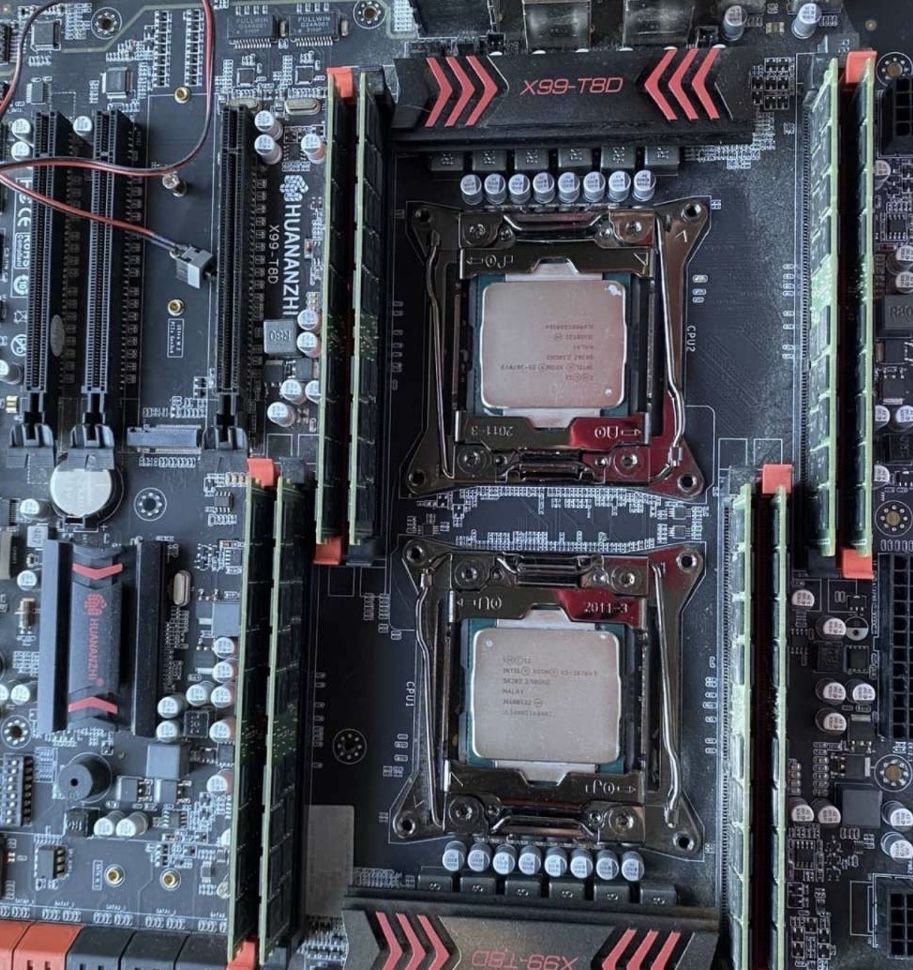 Ігровий комплект HUANANZHI X99 DUAL T8D