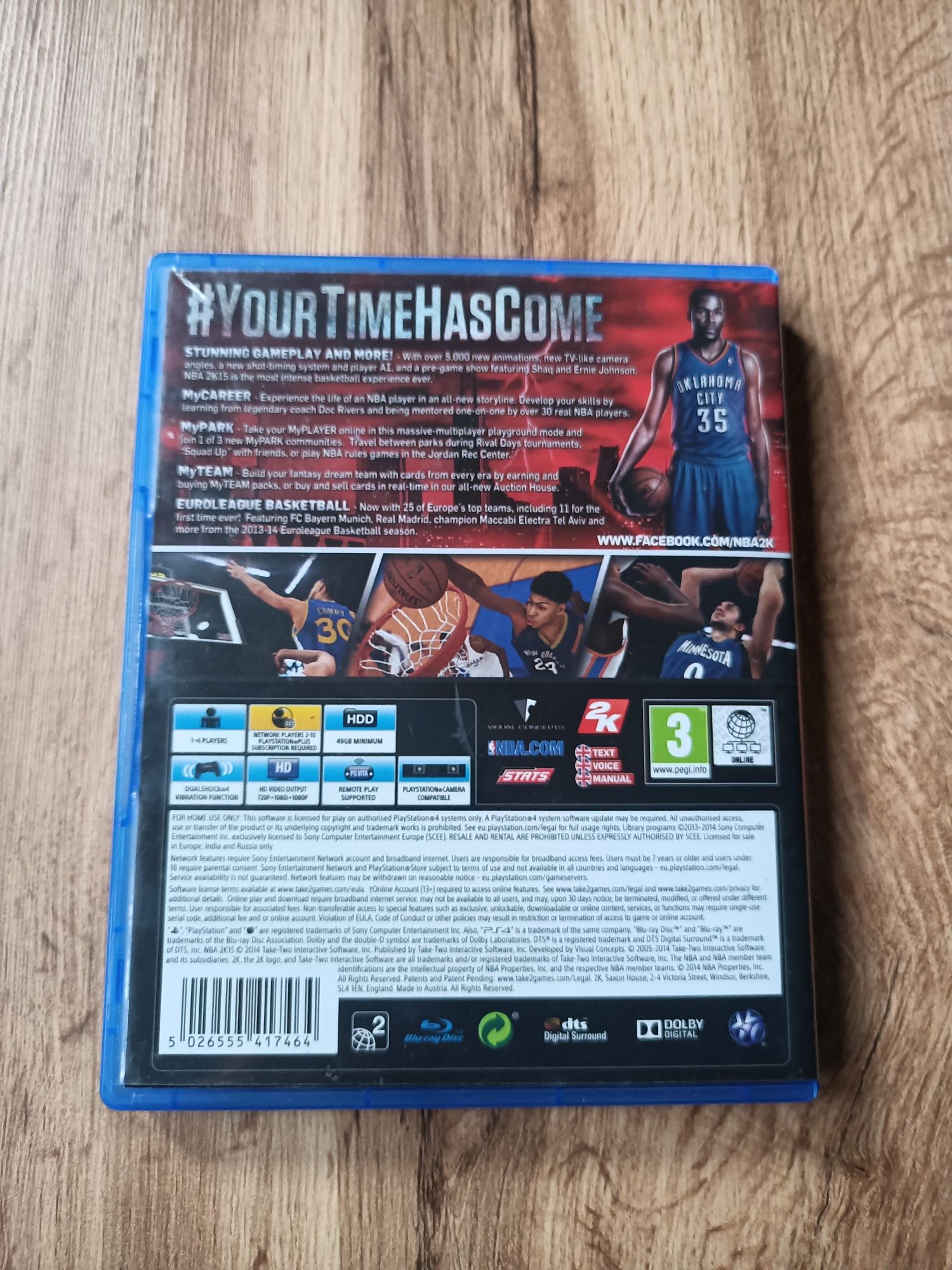 NBA 2K15 PlayStation 4