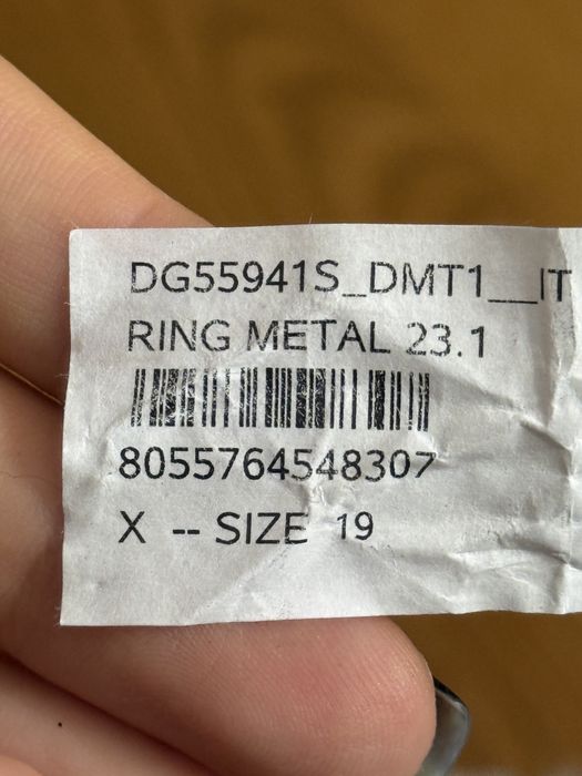 Каблучка Versace оригінал