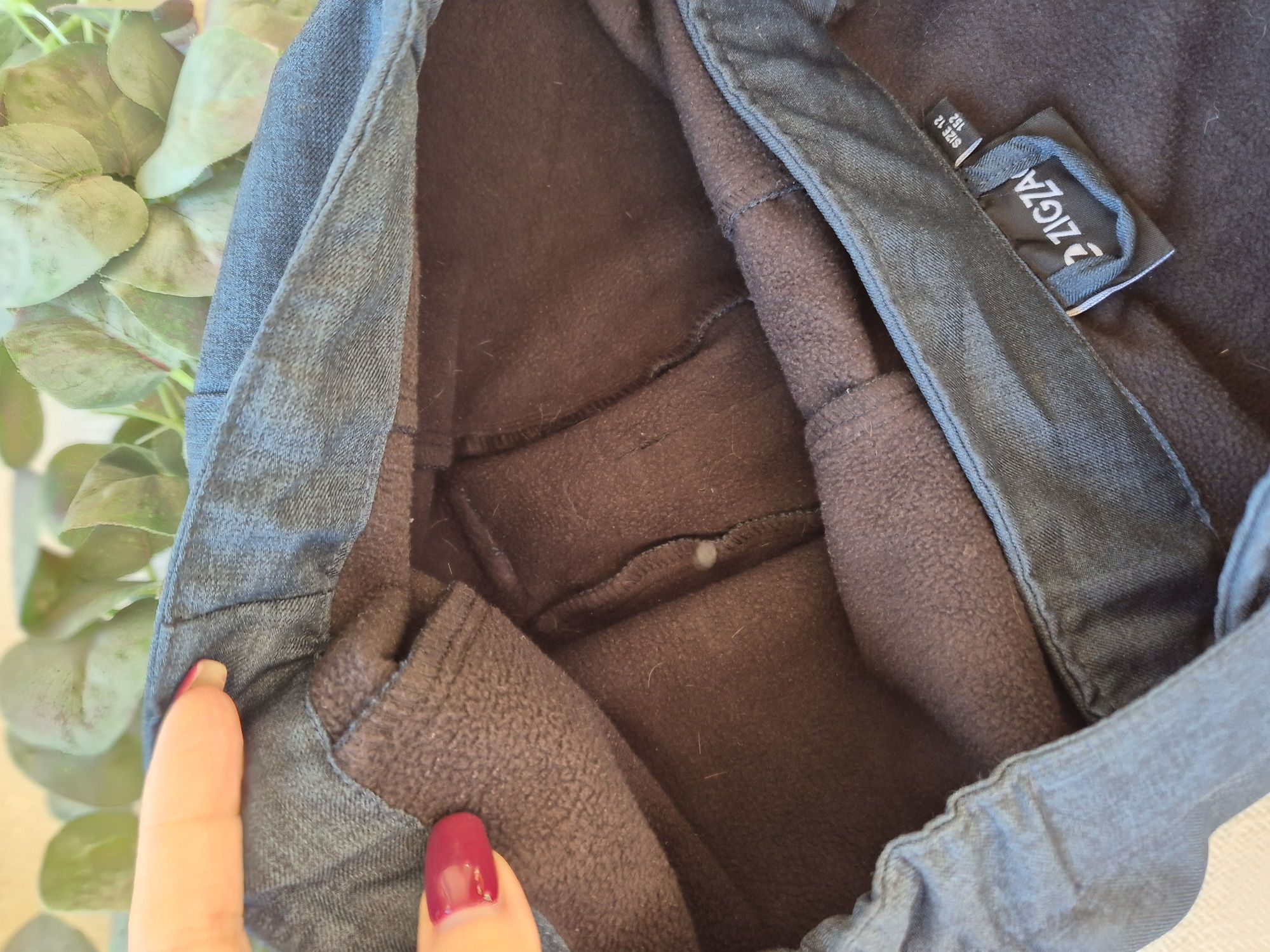 Kurtka softshell 140-146 zig zap jak nowa granatowa jesienna