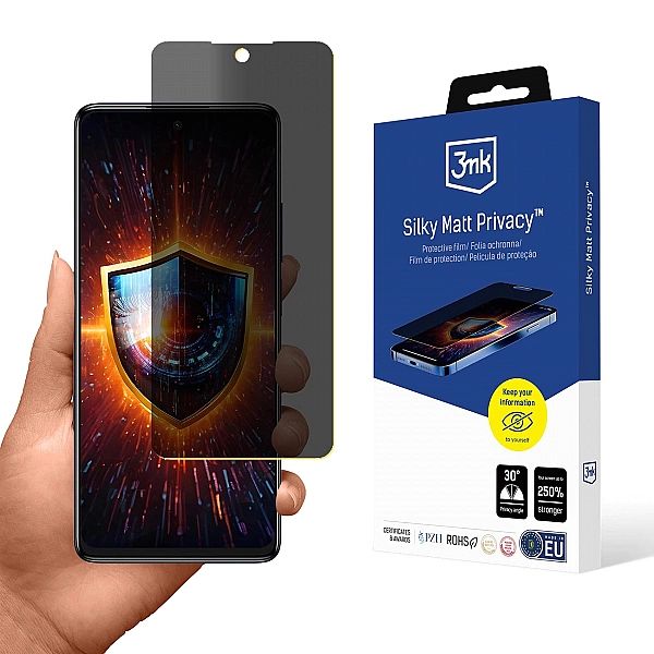 Folia ochronna prywatyzująca matowa 3mk Silky Matt Privacy na TCL 50 S