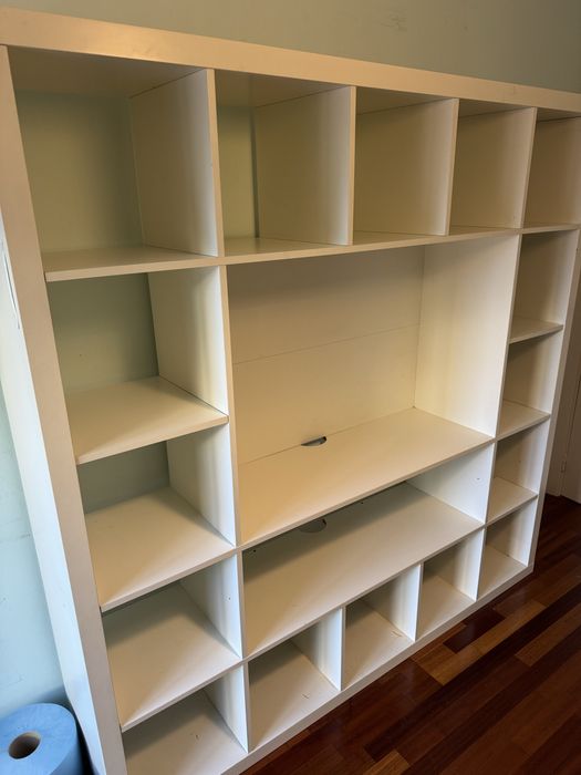 Estante expedit tv ikea branco