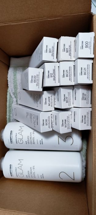 Profesjonalne farby do włosów + utleniacze