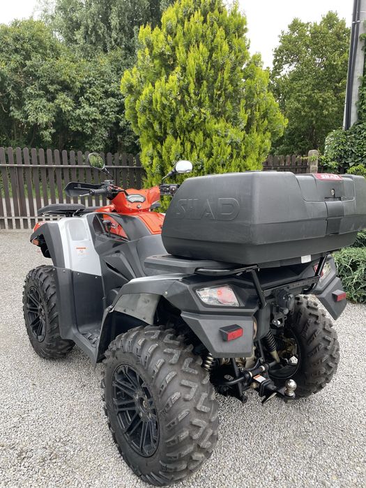 Kymco MXU 700 wspomaganie homologacja