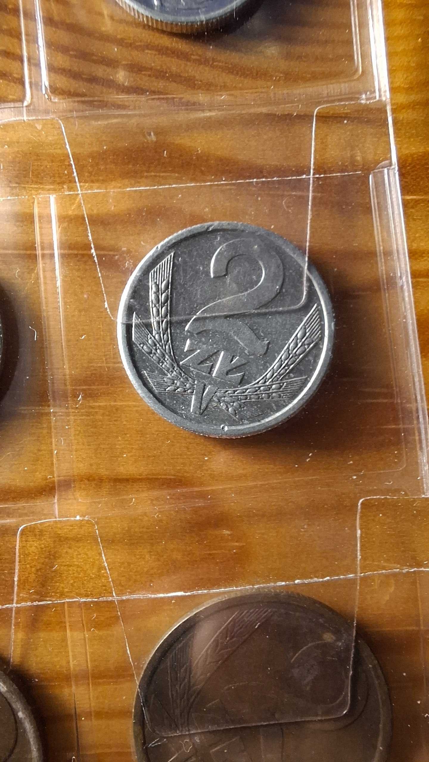 2 zł monety rocznik 1984 - 89