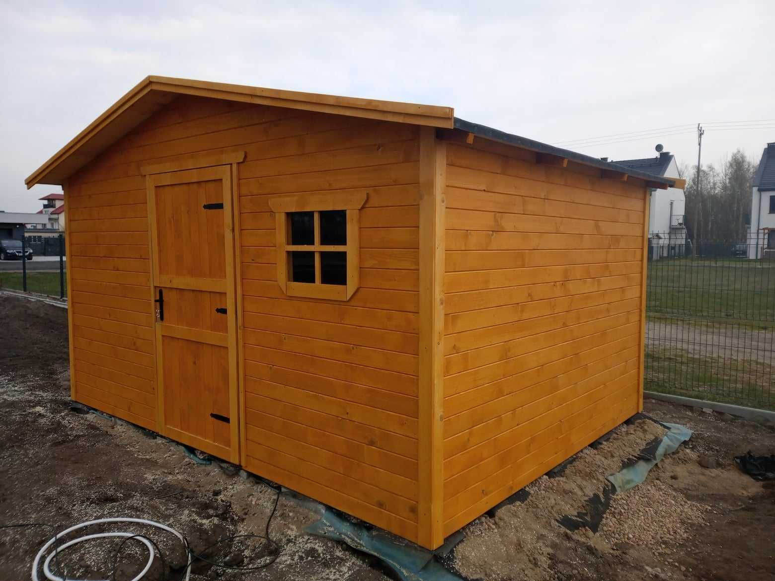 Domek narzędziowy, ogrodowy wymiary 4x3 podloga i montaz w cenie