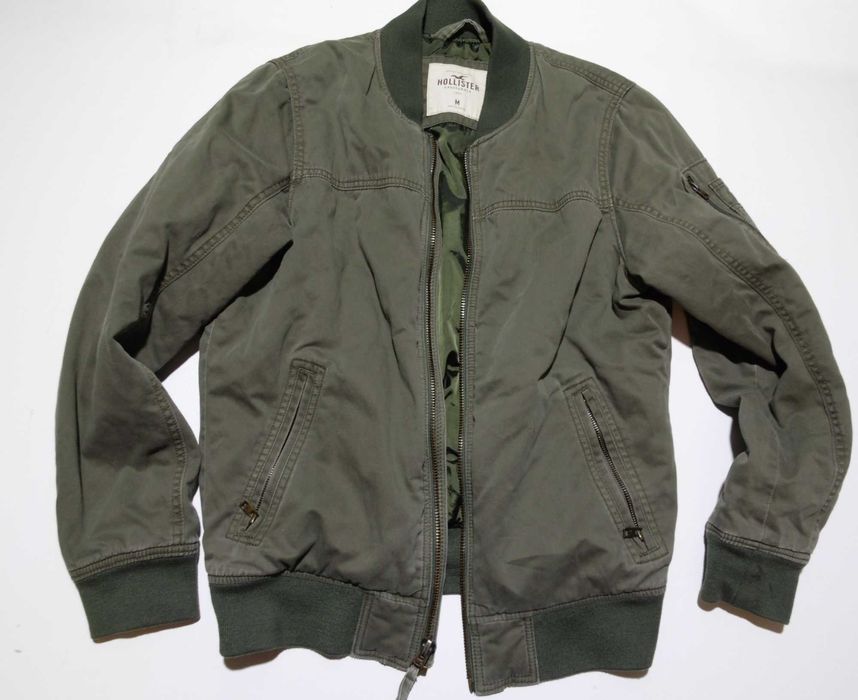 Hollister kurtka bomberka ocieplana meska M