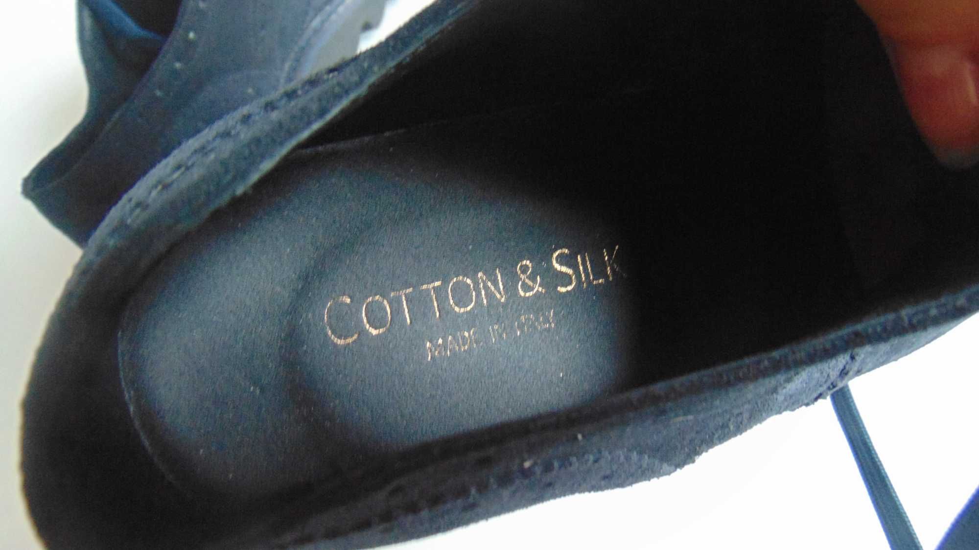 cotton & silk made in italy roz 41 jak nowe