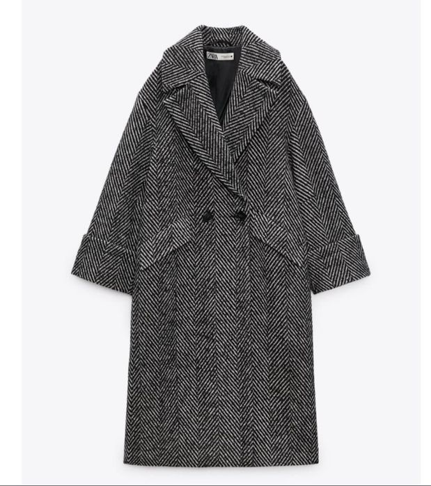 Двобортне пальто Zara