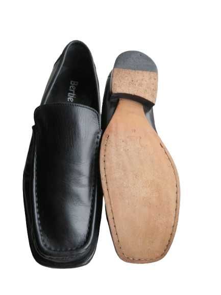 Мужские мокасины-лоферы Вertie (Италия). Размер 44. Натуральная кожа.