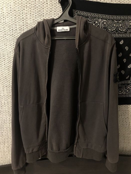Stone island зип худи