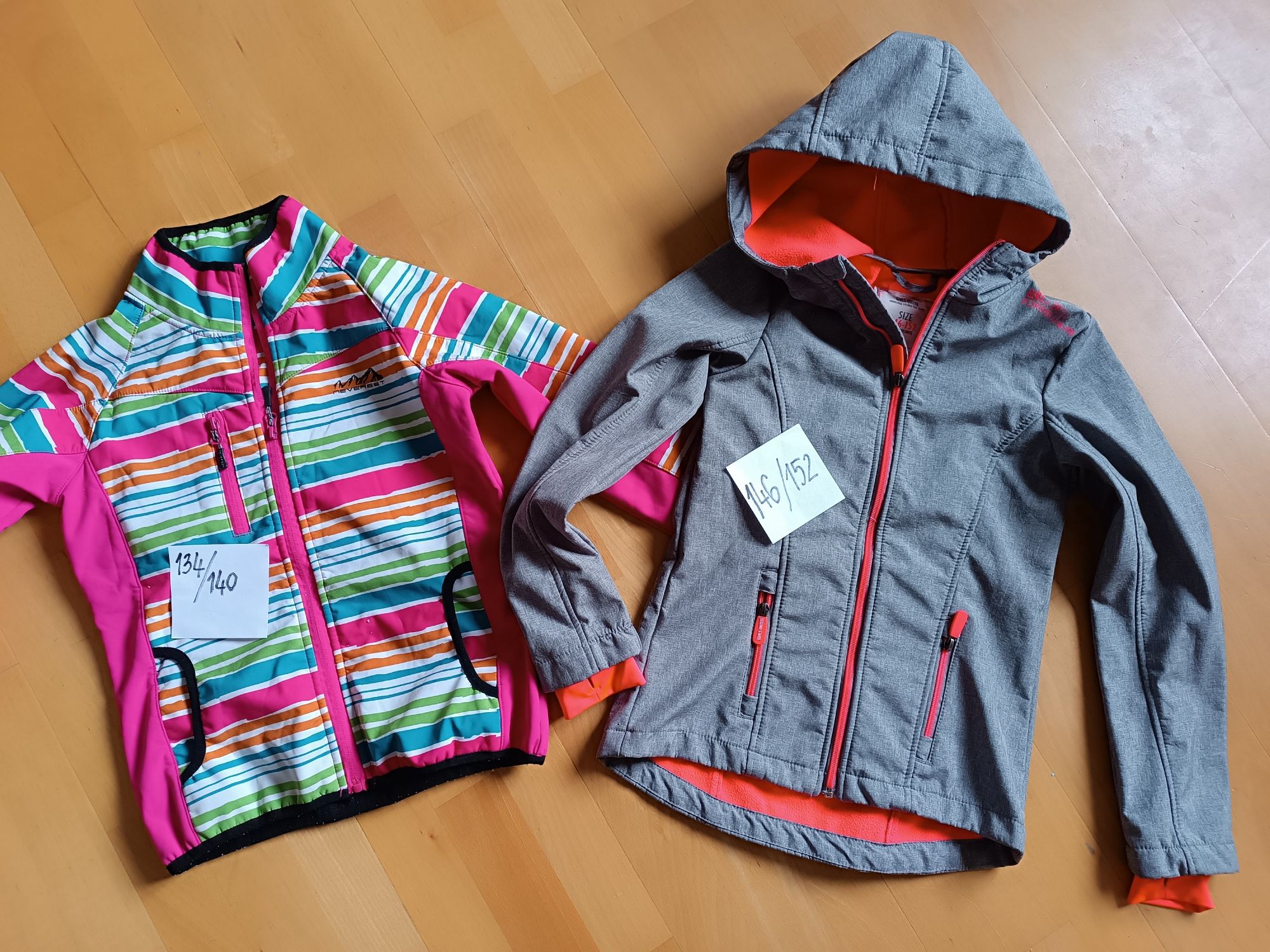 2 x Softshell rozm 134/40 i 46/152