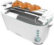 Toster cecotec 1350 w stal nierdzewna biały długi