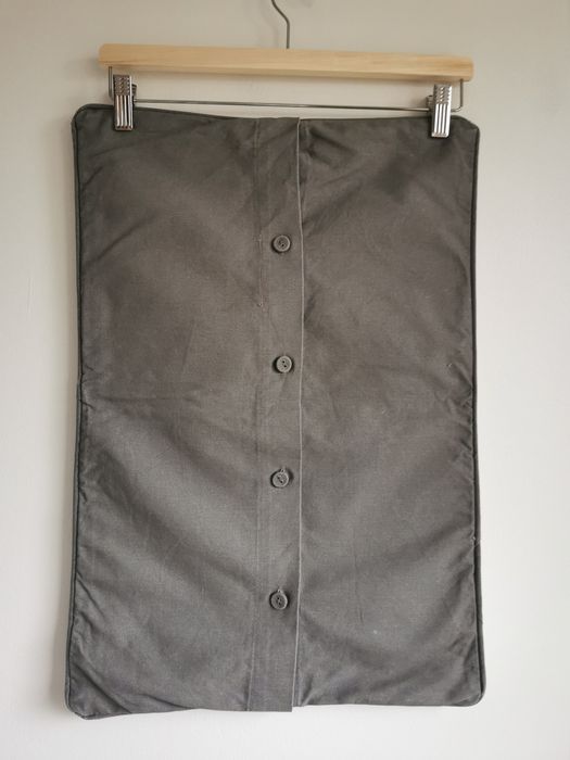 Ikea Skuggnava poszewka na poduszkę minimalistyczna szara jasna kwiaty