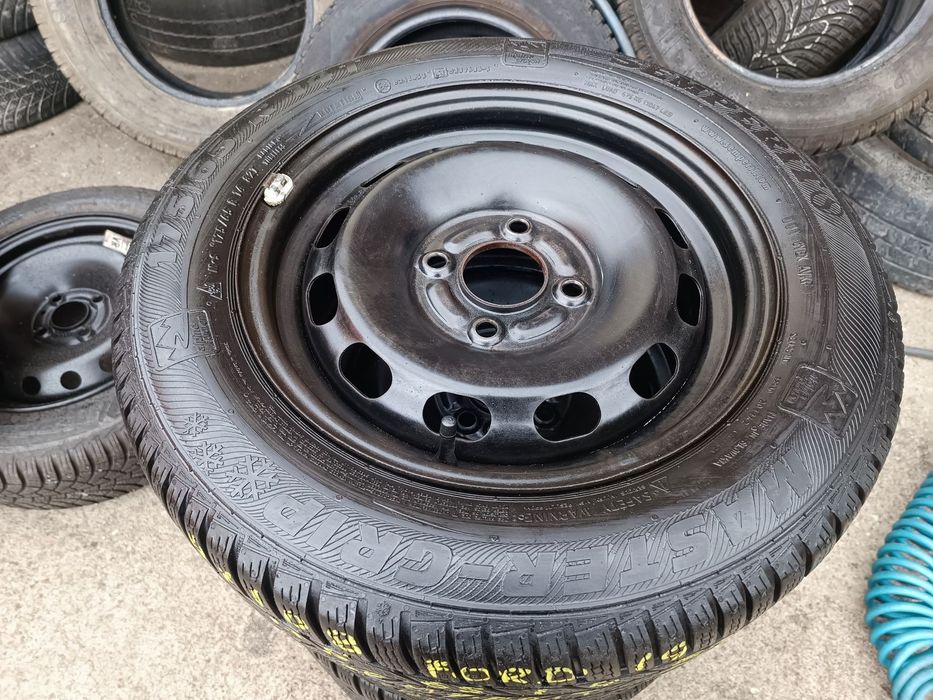 4x108 Felgi Stalowe Stal 14 Koła Zimowe Zima FORD FIESTA PUMA COURIER KA II 2 KA+ FUSION FOCUS MAZDA 2 5,5mm Legnica ALU-RAD 175/65