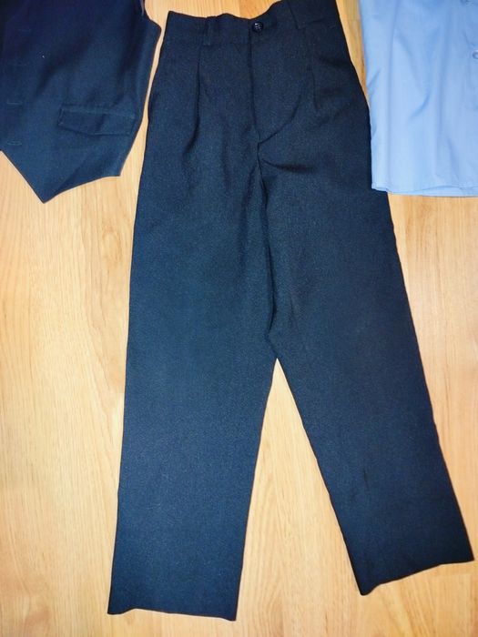 Garnitur 116 czarny zestaw elegancki