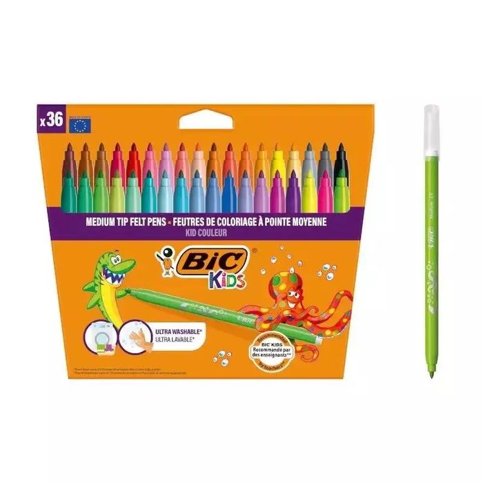 Flamastry Kids Couleur 36szt BIC. BIC