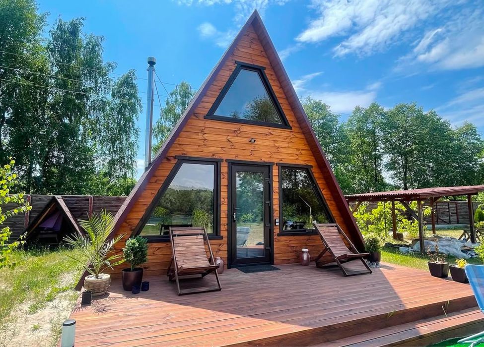 Баня дім фрейм каркасного типу