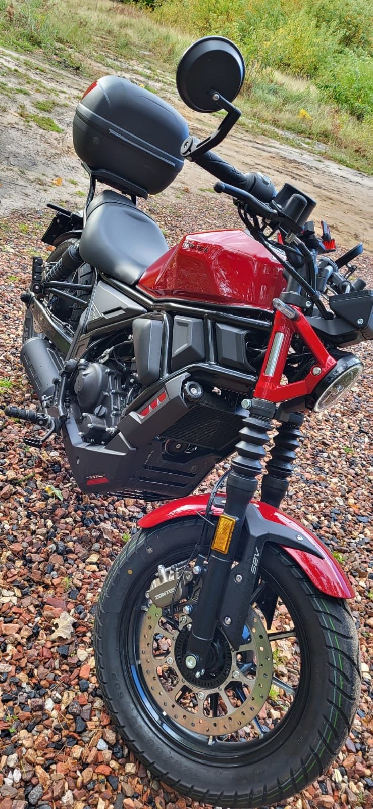 Motor marki Zontes 125c
