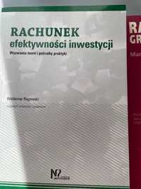 Rachunke efektywności inwestycji - Waldemar Rogowski