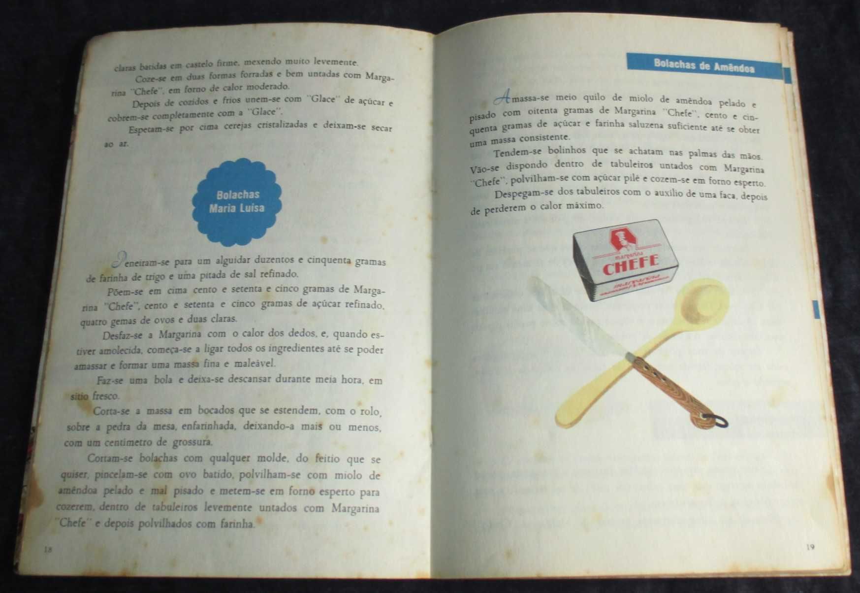 Livro Receitas de Bolos 2 Margarina do Chefe