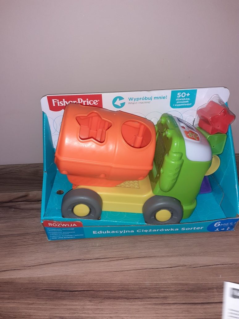 Edukacyjna ciężarówka sorter Fisher Price