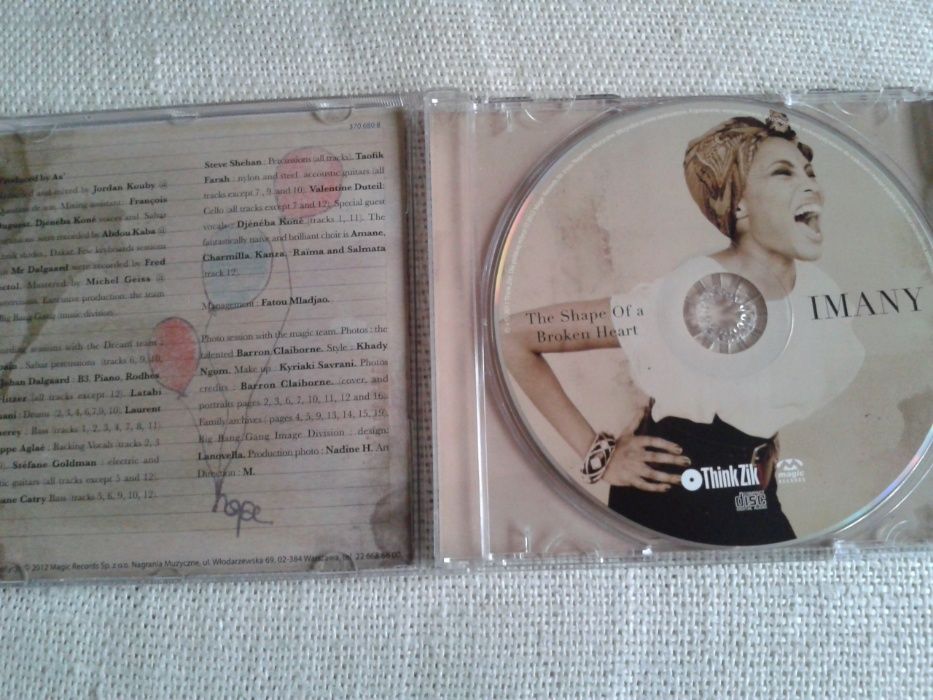 Imany - The Shape Of A Broken Heart CD