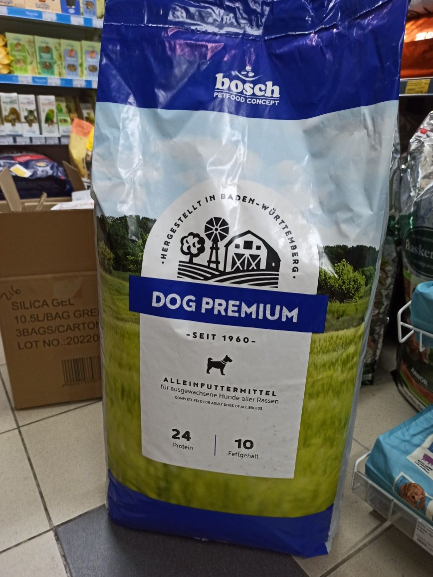 Корм д/собак БОШ Дог Преміум, Bosch Dog Premium • 20кг • Німеччина •