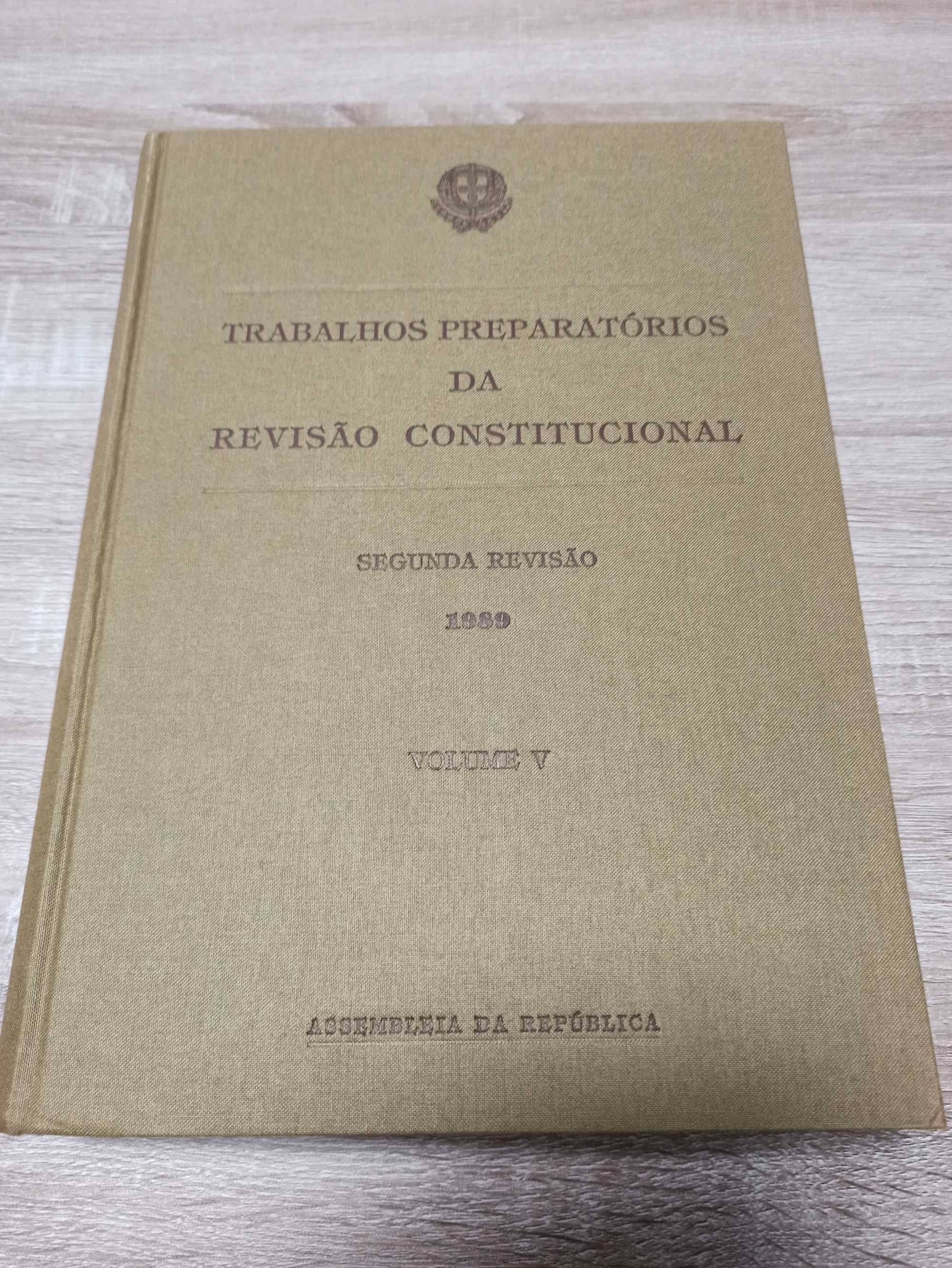 Revisão Constitucional (1989) - Trabalhos Preparatórios