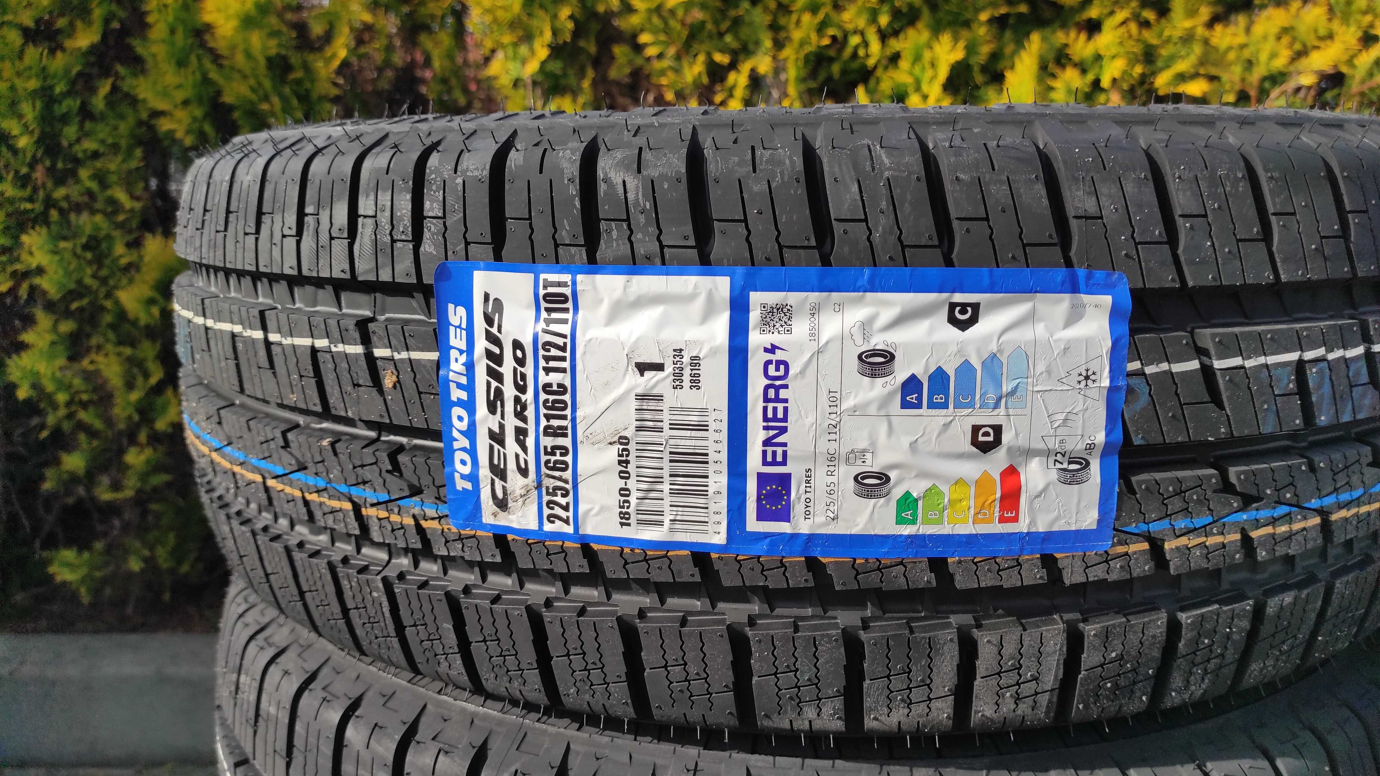Opona 225/65 R16C Toyo Celsius Cargo WYSYŁKA MONTAŻ