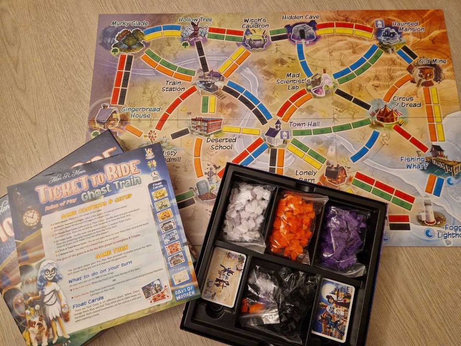 Jogo de Tabuleiro Ticket to Ride: Ghost Train