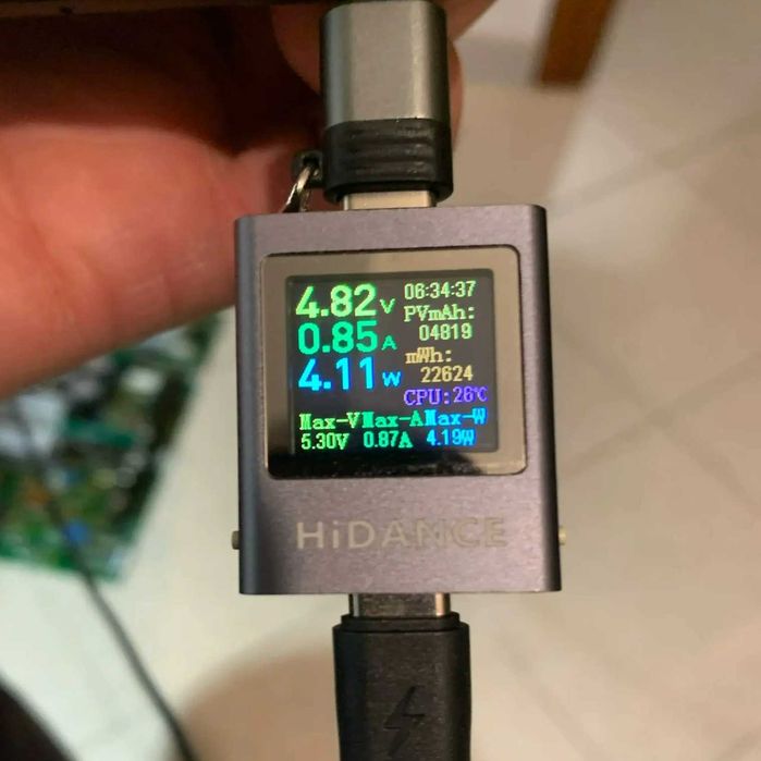 600 Вт Очень мощный юсб тестер 13-в-1 USB амперметр, вольтметр HIDANCE