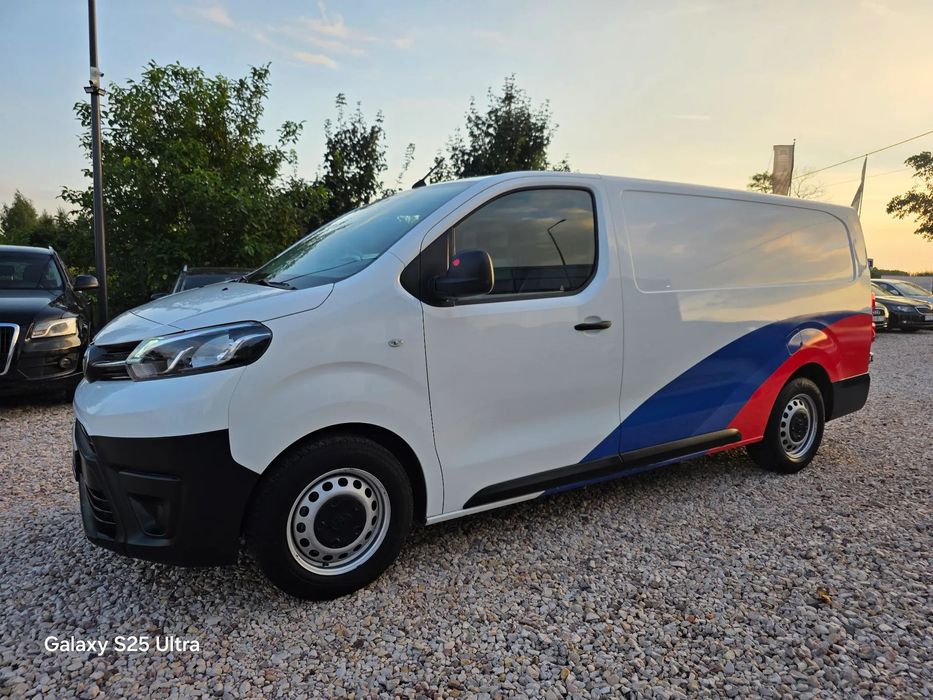 Toyota ProAce  2.0D-4D#122KM#LONG#Klima#Skóry#Świeży Import#Gwarancja#Faktura Vat 23%