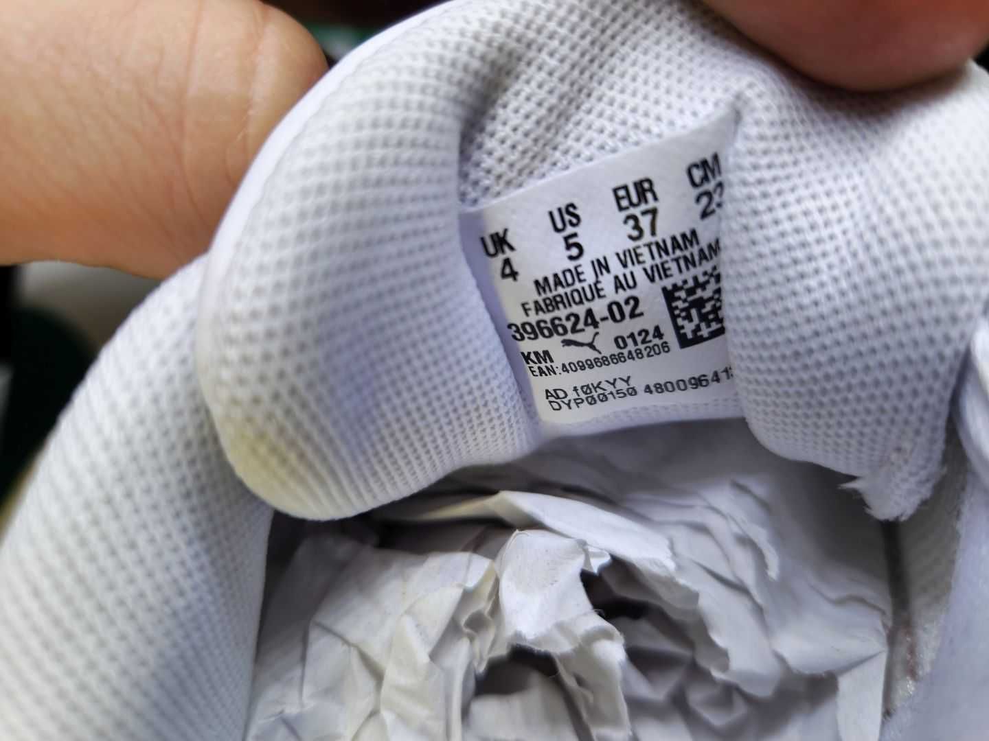 PUMA Sneakersy Cali Dream Iridescent Jr Białe r.37