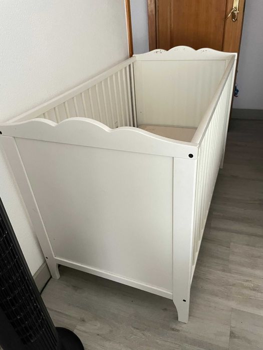 Berço IKEA SMÅGÖRA 60x120 cm – branco