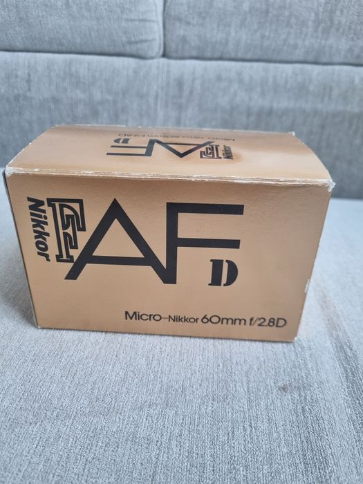 Lente AF Micro Nikkor 60mm f/2.8D