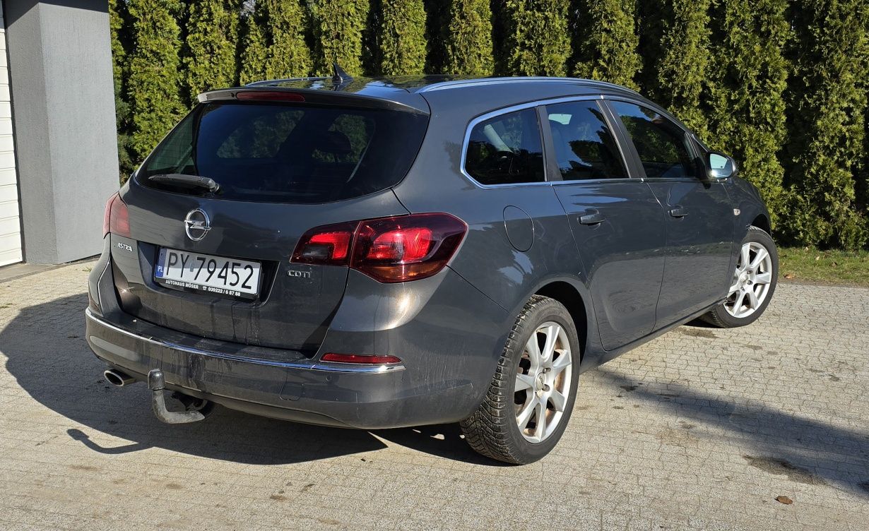 Opel Astra 2.0 Diesel 165KM, bezwypadkowa, zarejestrowana, stan bdb