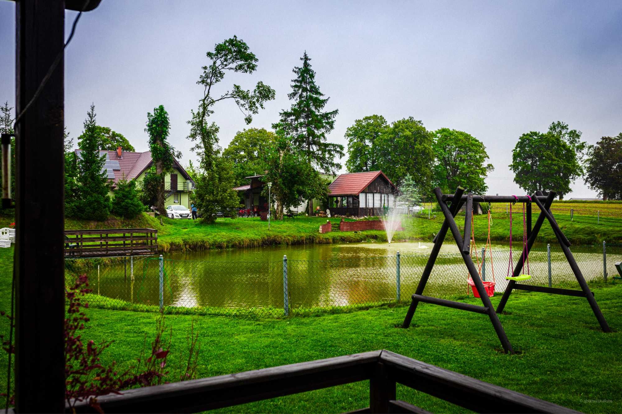 domek na kaszubach, sauna, łowisko