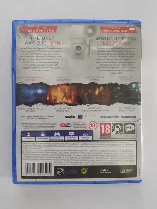 The Evil Within 2 PS4 Polskie napisy w grze PS4 i PS5 gra PL