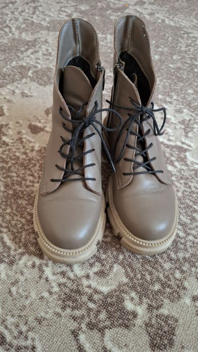 Женские сапожки, ботинки- натуральная кожа