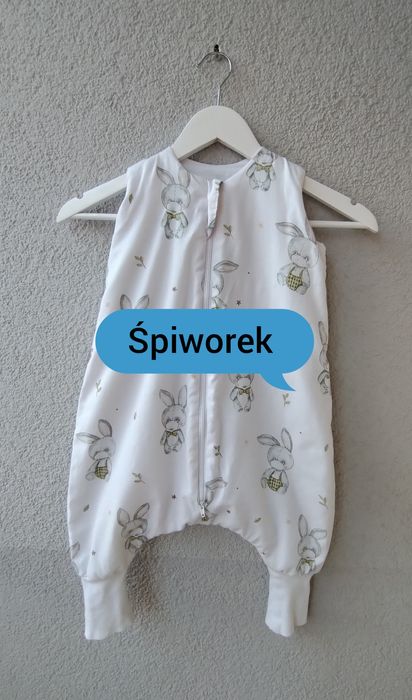 Śpiworek z nogawkami Bawełniany rozmiar 12-18