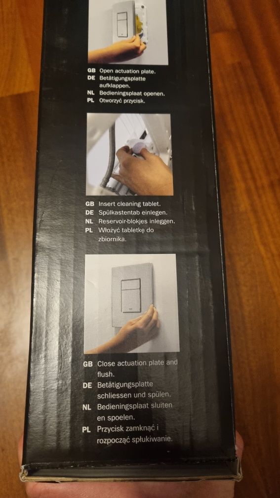 Grohe cosmopolitan set fresh  przycisk spłukujący