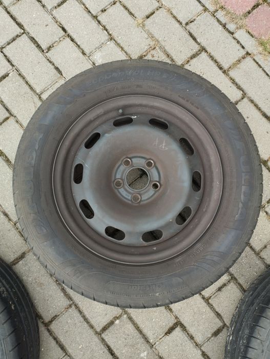 Felgi Koła Opony Fulda 5x100 R 15 195/65/15 Golf Seat  Skoda