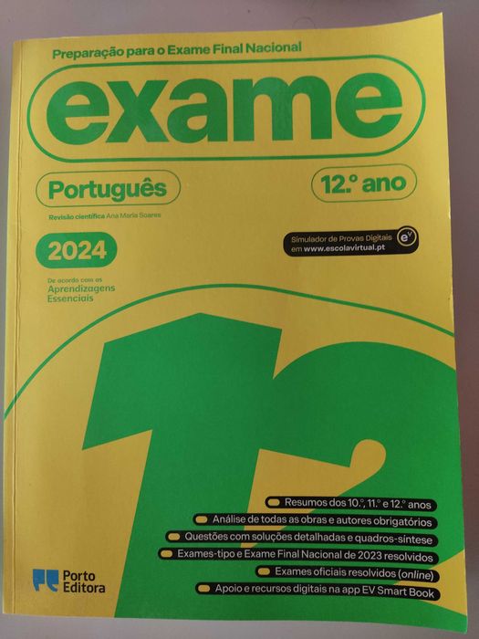 Livro de preparação exame nacional Português