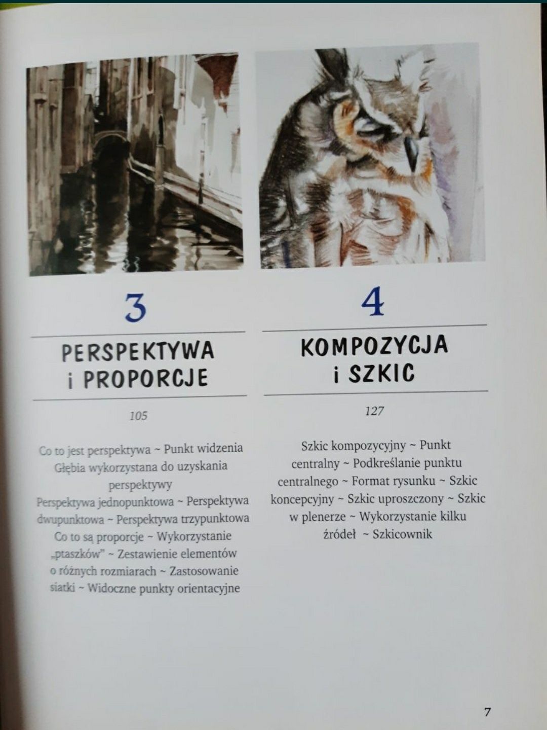 Szkoła rysunku, materiały, techniki i style