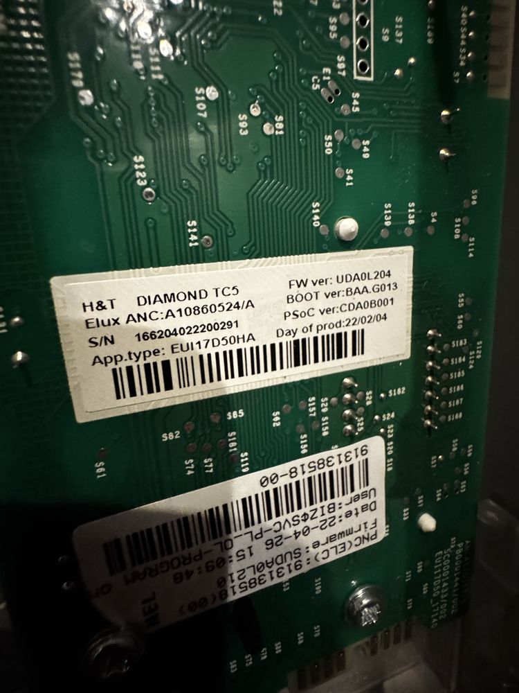 Programator pralka Elektrolux Perfect Care 600