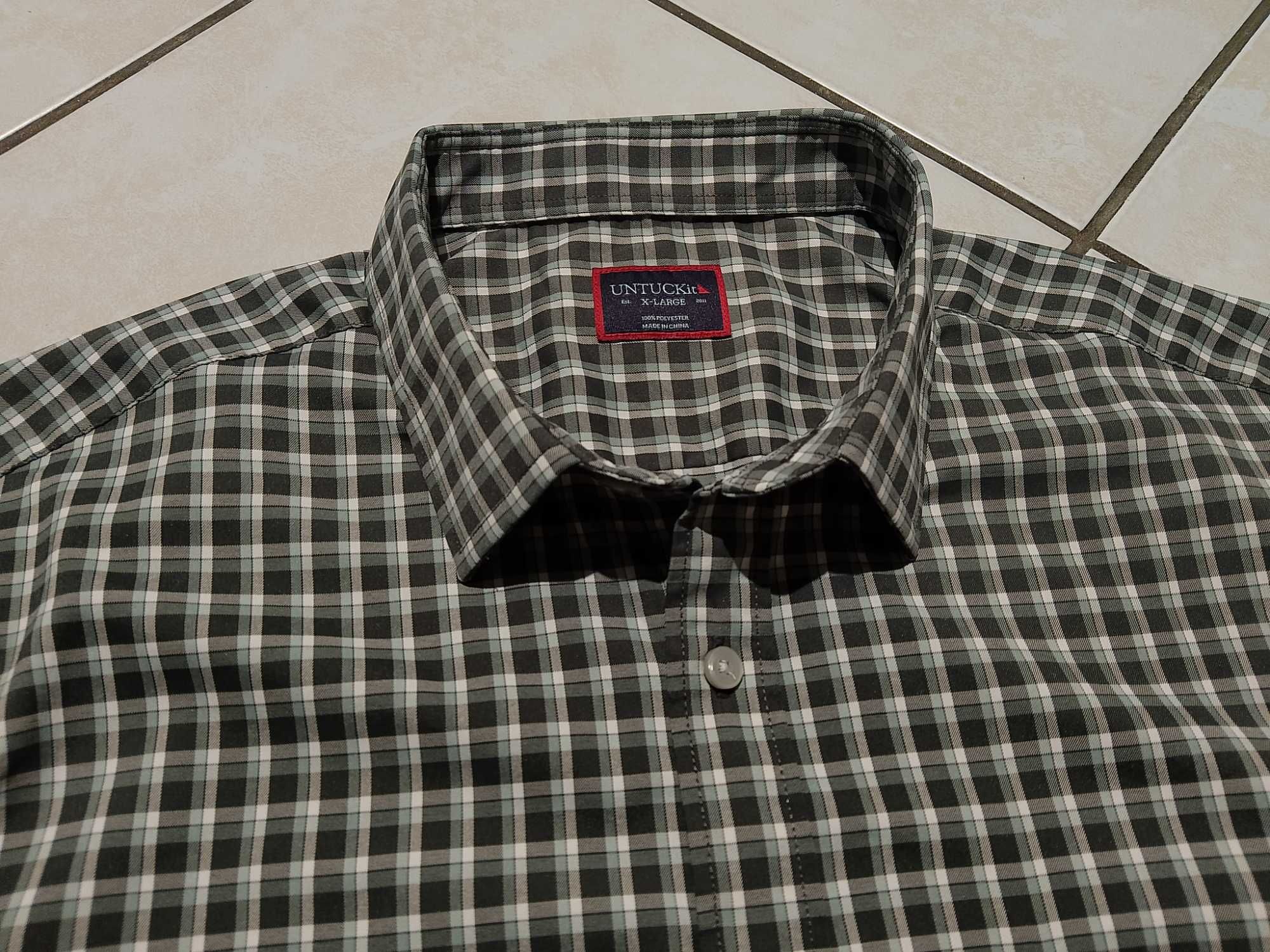 UNTUCKIT USA - NOWA! Markowa Koszula Męska rozmiar XL