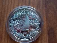 Moeda 2 Dólares "Regata" 2024 Anguilla